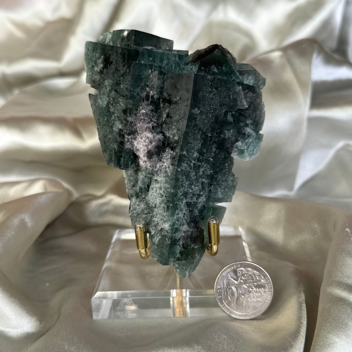 Naughty Gnome Pocket Fluorite