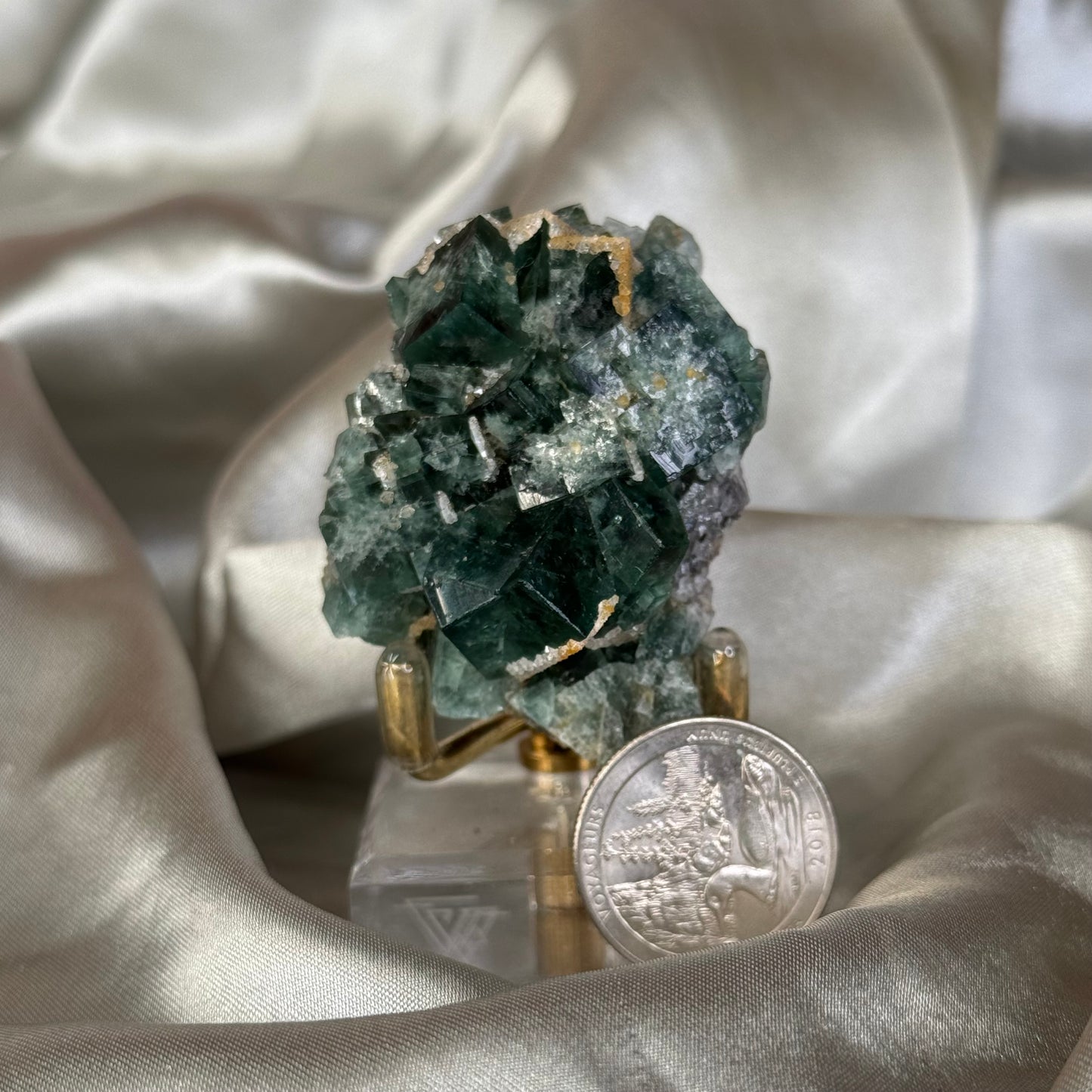 Druzy Dreams Pocket Fluorite