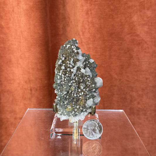 Calcite with Pyrite