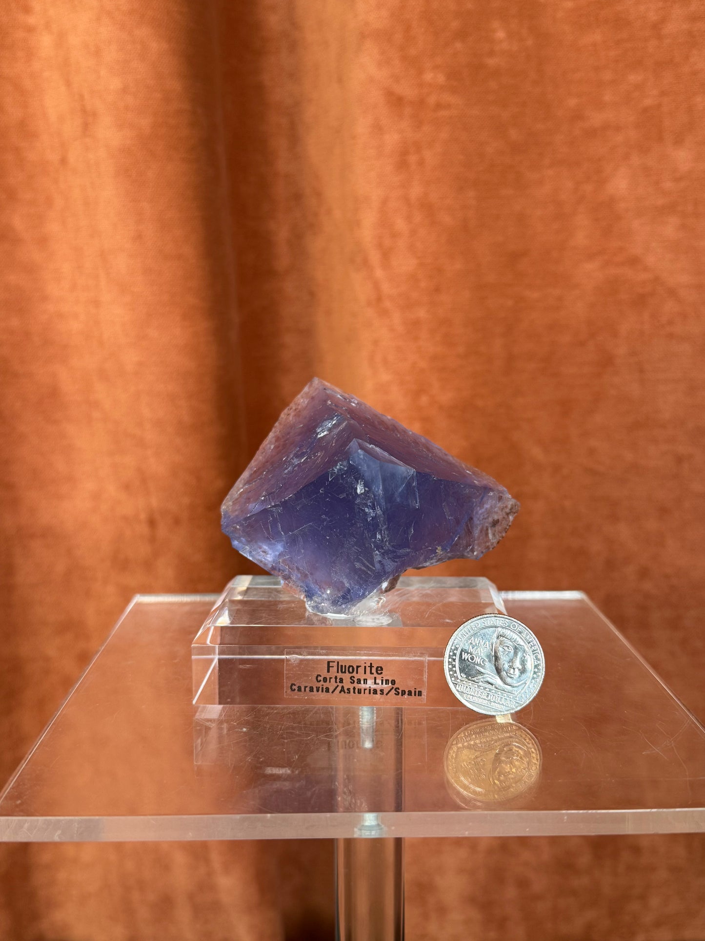 Blue Fluorite from Spain