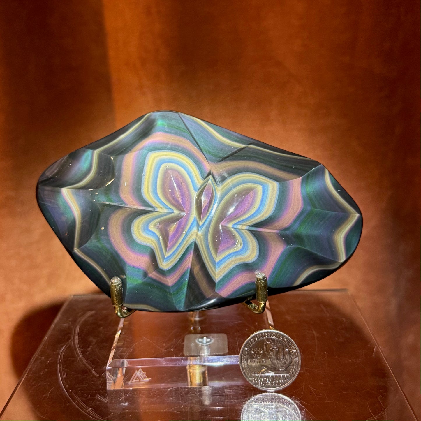 Rainbow Obsidian