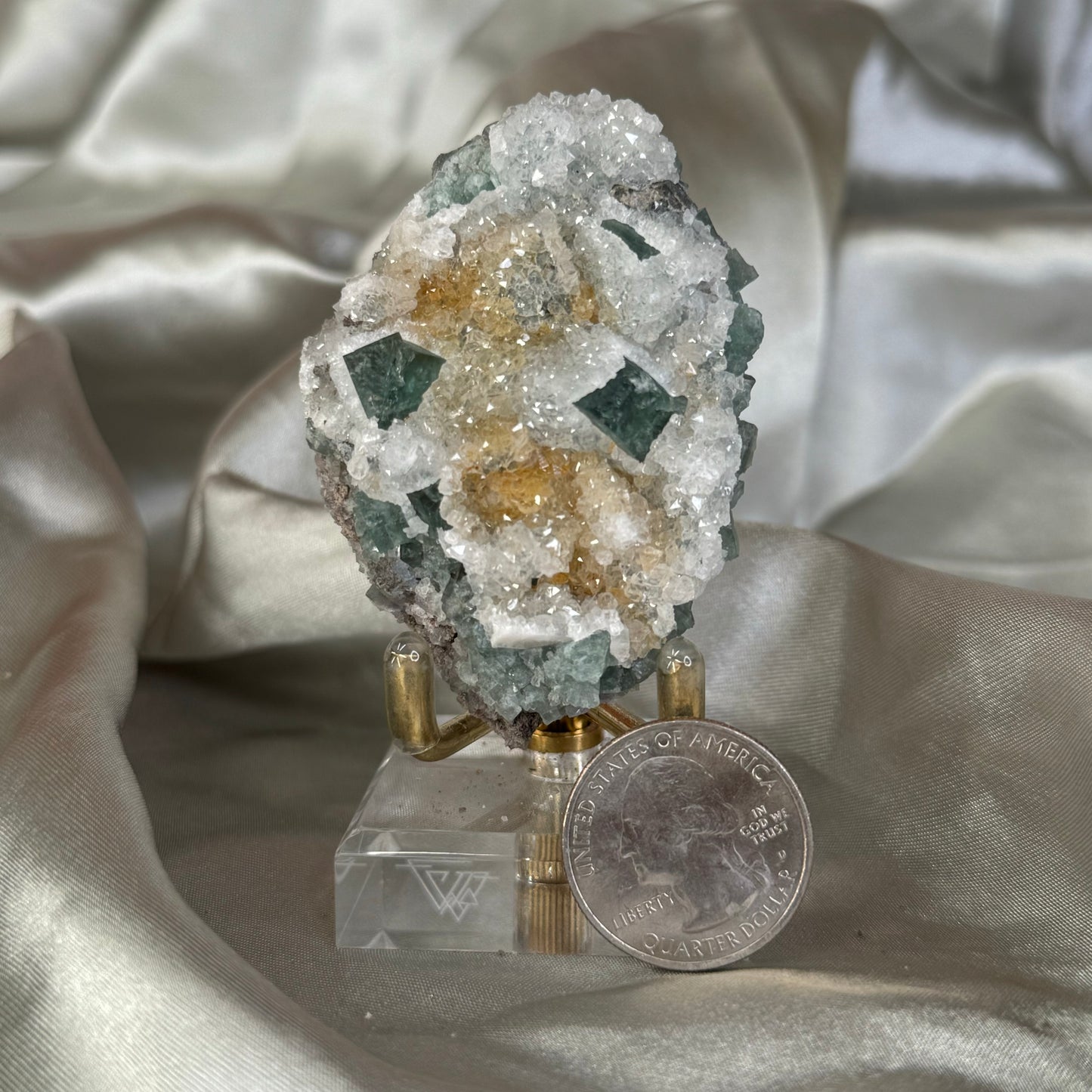 Druzy Dreams Pocket Fluorite